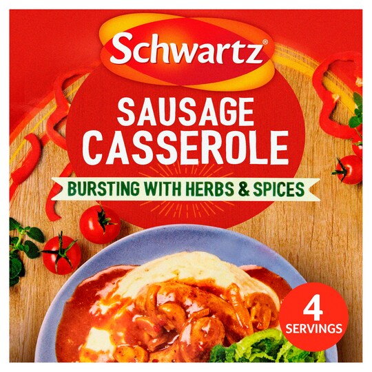 Schwartz Sausage Casserole Mix 35G Tesco Groceries