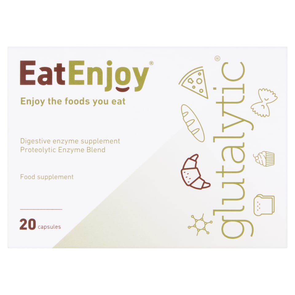 Eatenjoy Glutalytic Supplement 350Mg 20 Capsules