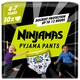 image 1 of Ninjamas Pyjama Pants Spaceships, 10 Pyjama Pants, 7 Years, 17kg-30kg