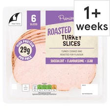 Premier Deli Roast Turkey Breast Slices 125g