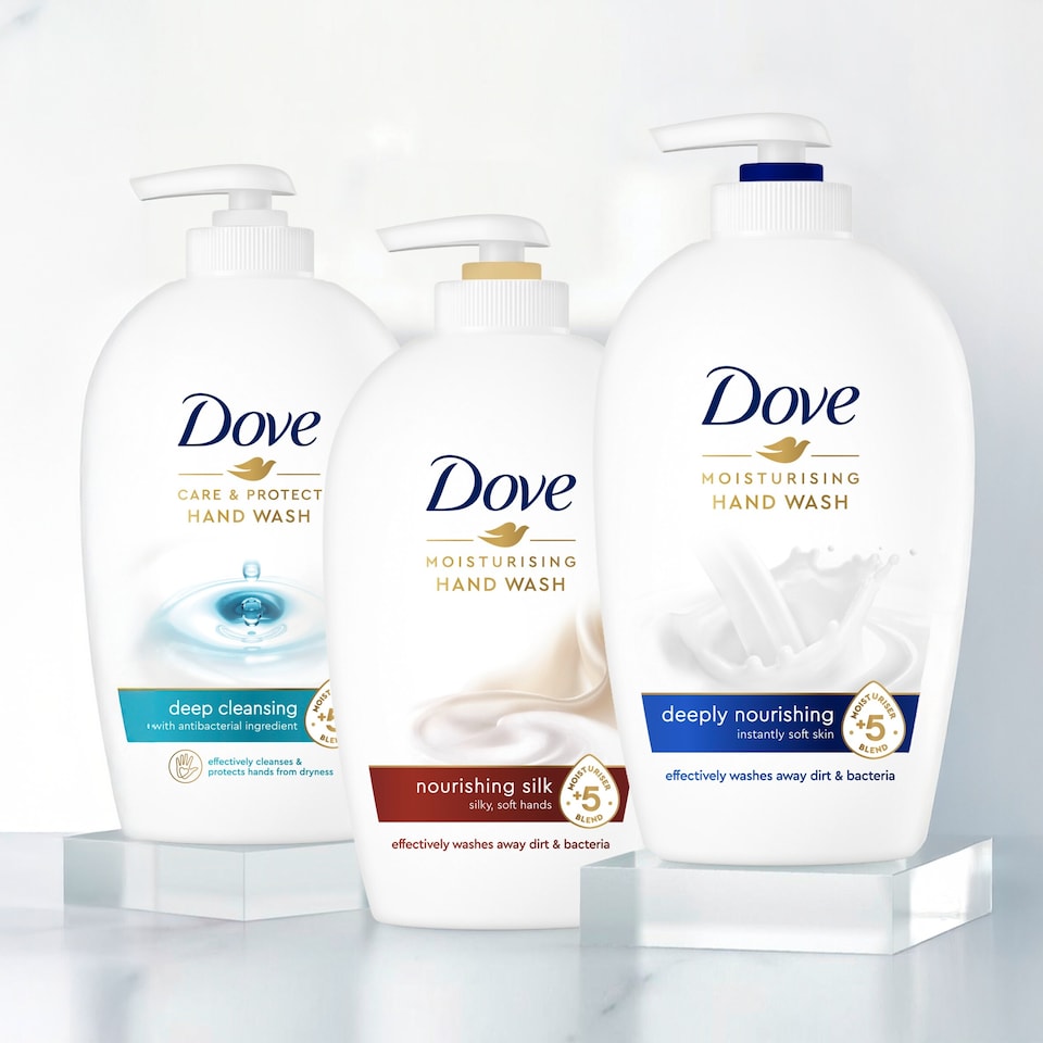 image 1 of Dove Caring Hand Wash Fine Silk Refill Pack 500Ml