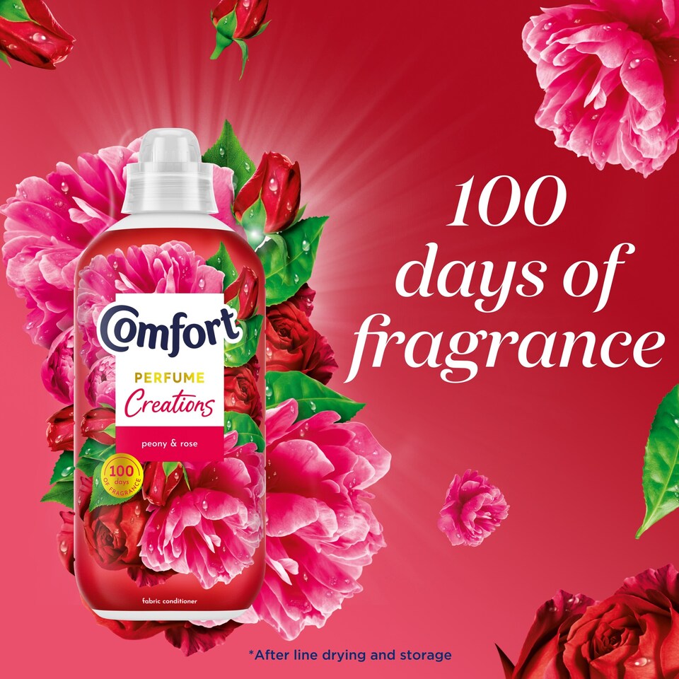 image 1 of Comfort Creations Peony & Rose Conditioner 48 Washes 1440Ml