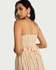 image 3 of The F&F Edit Cotton Rich Striped Tie Front Co-ord Top in Multi