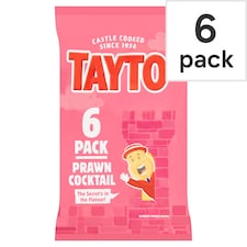 Tayto Prawn Cocktail Crisps 6 Pack