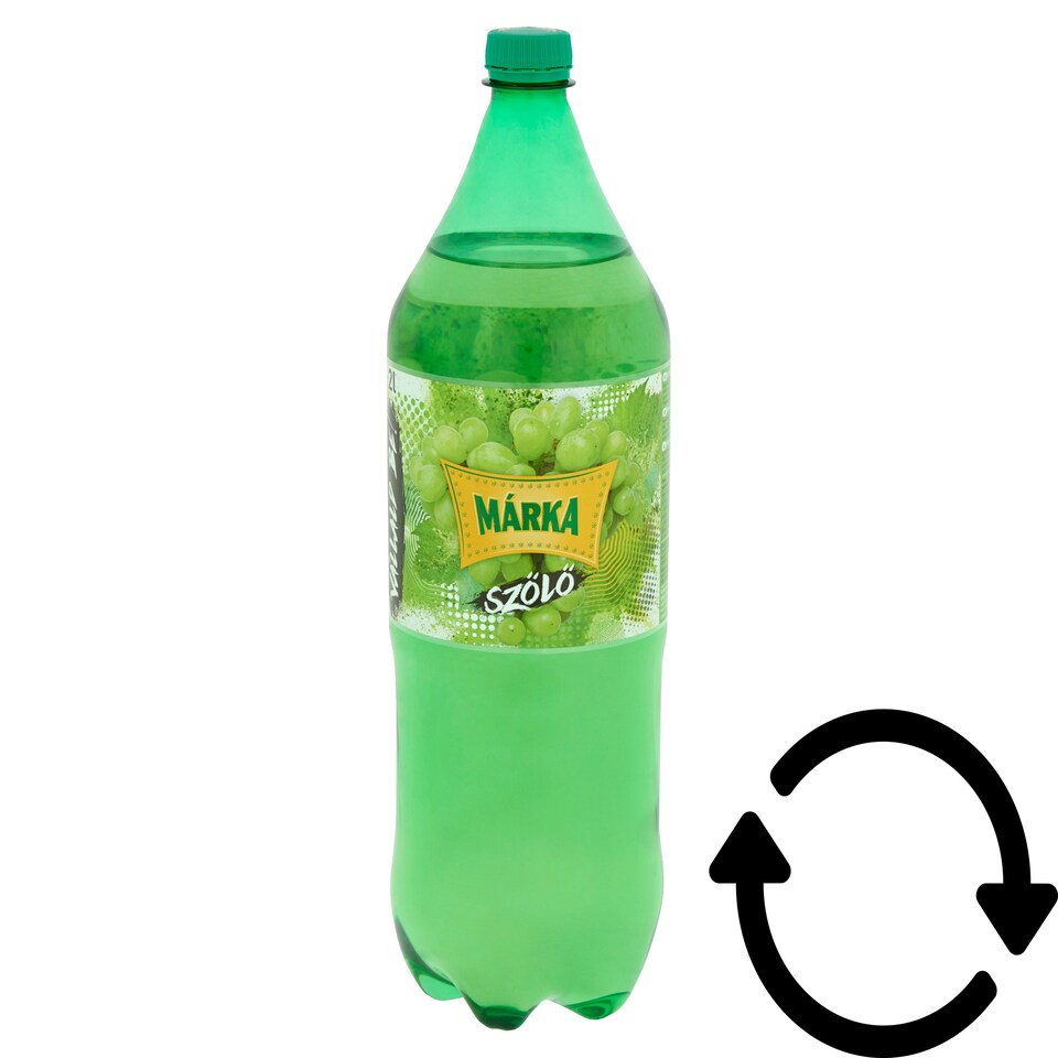 Márka Grape Carbonated Soft Drink with Sugar and Sweeteners 2 l