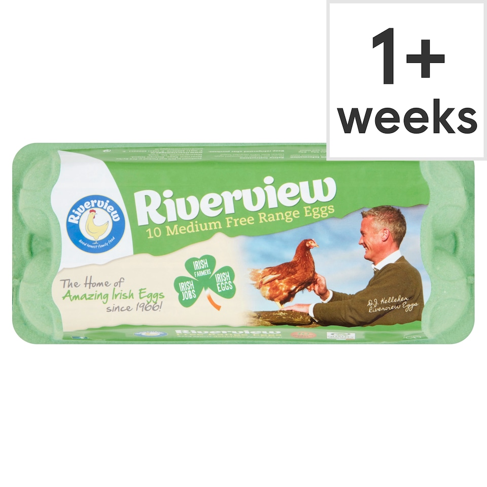 Riverview Free-Range Eggs 10 Medium