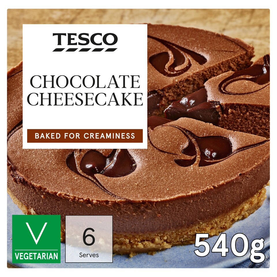 Tesco Chocolate Cheesecake 540G
