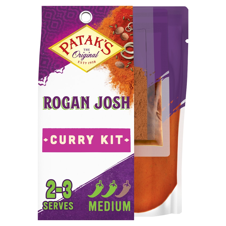 image 1 of Patak's Rogan Josh Curry Kit 270g