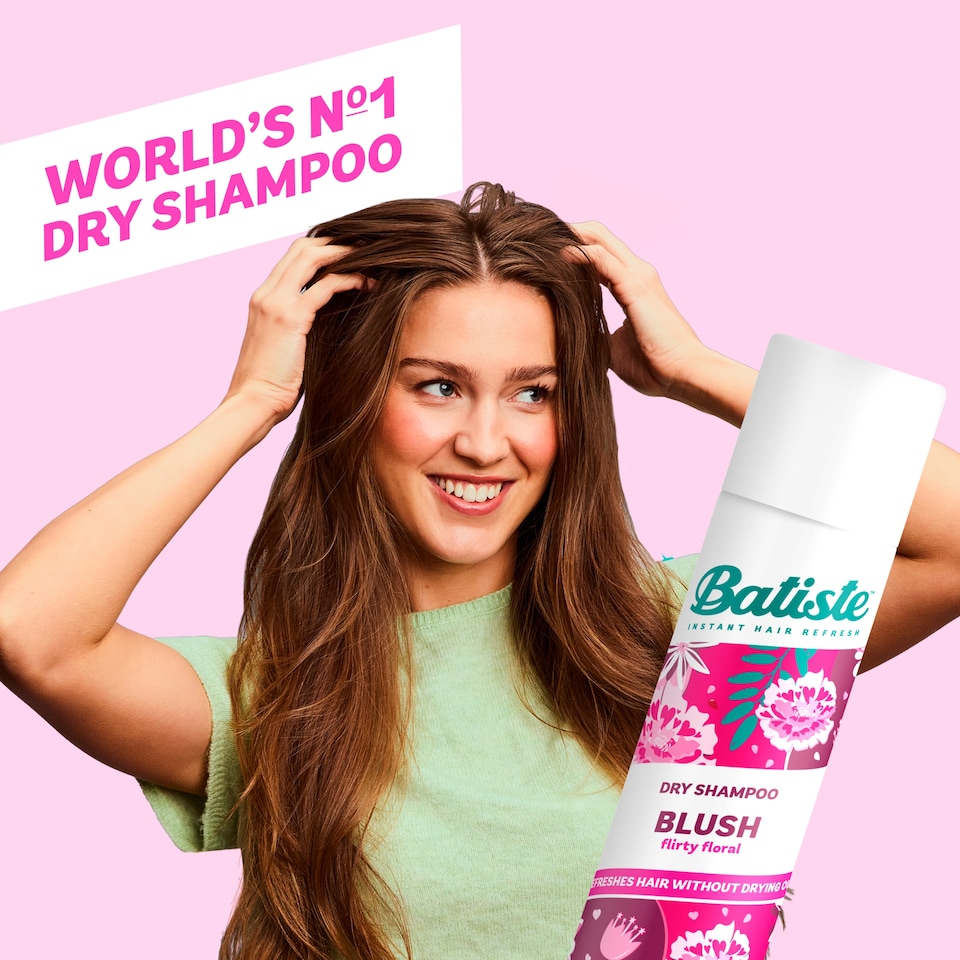 image 1 of Batiste Blush Dry Shampoo 350Ml