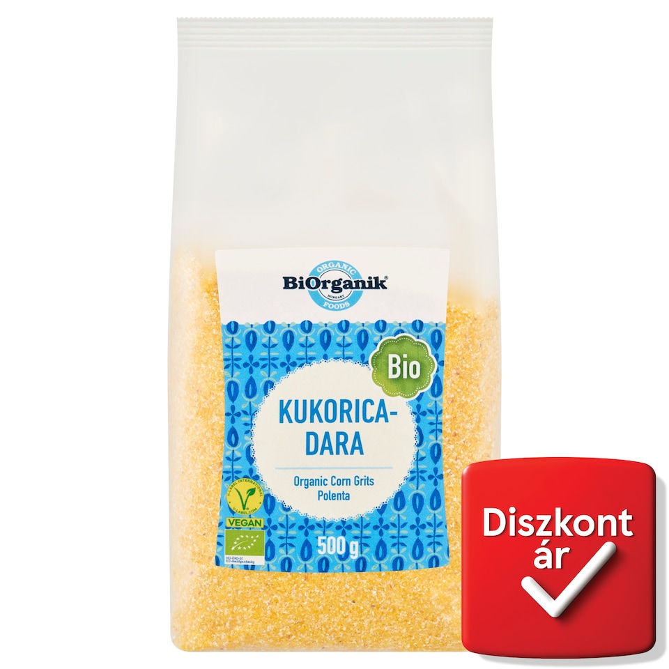 BiOrganik Organic Polenta Corn Grits 500 g