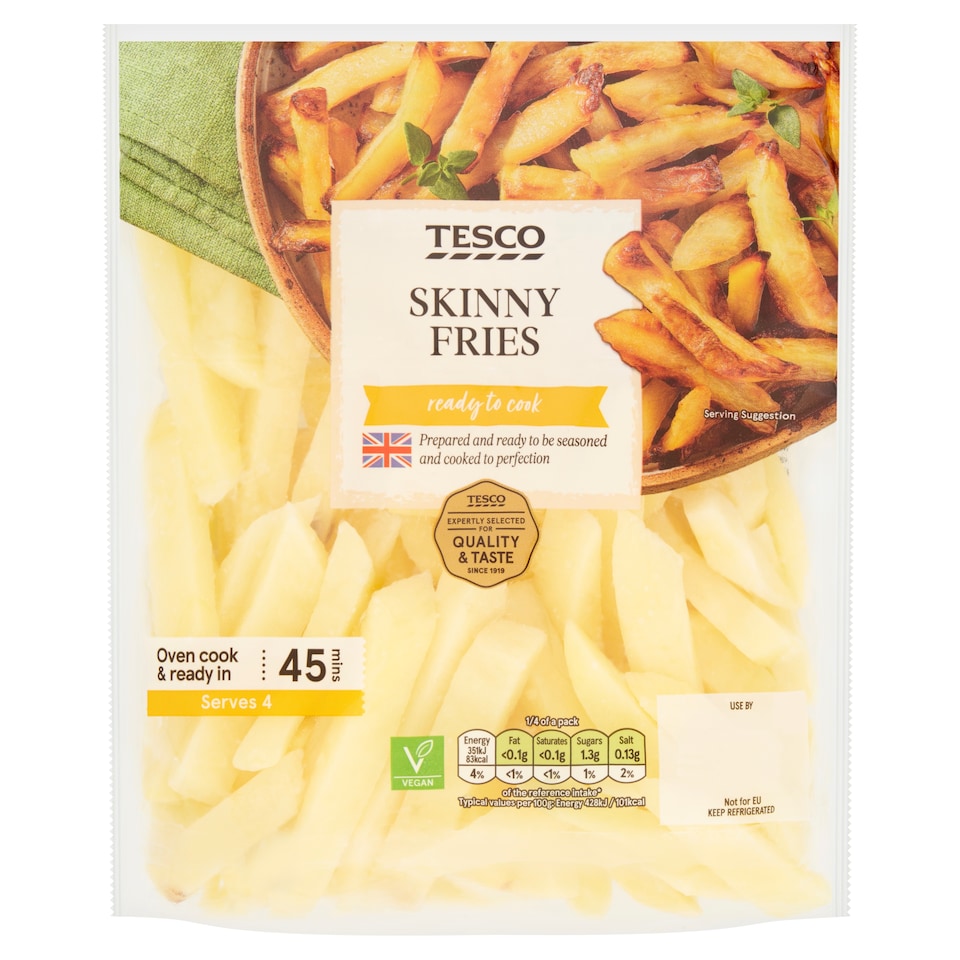 Tesco Skinny Fries 500G