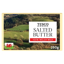 Tesco Welsh Salted Butter 250g