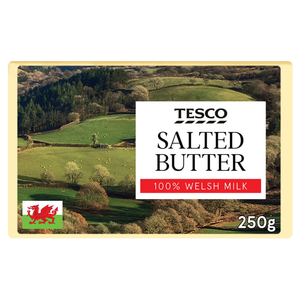 Tesco Welsh Salted Butter 250g