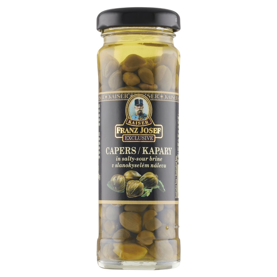 image 1 of Franz Josef Kaiser Exclusive Capers in Salty-Sour Brine 100 g