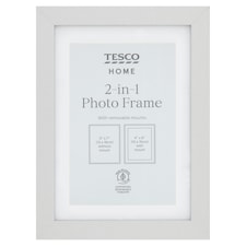 Tesco Photo Frame 2 In 1 Silver
