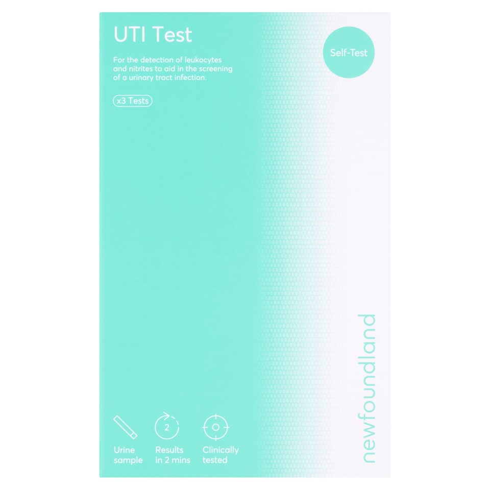 Newfoundland UTI Test Strips 3s