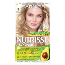 Garnier Nutrisse Creme Permanent Hair Colour - 9 Light Blonde