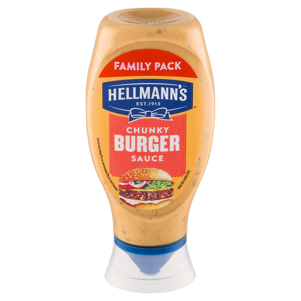 obrázok 1 z Hellmann's Omáčka Chunky Burger 430 ml