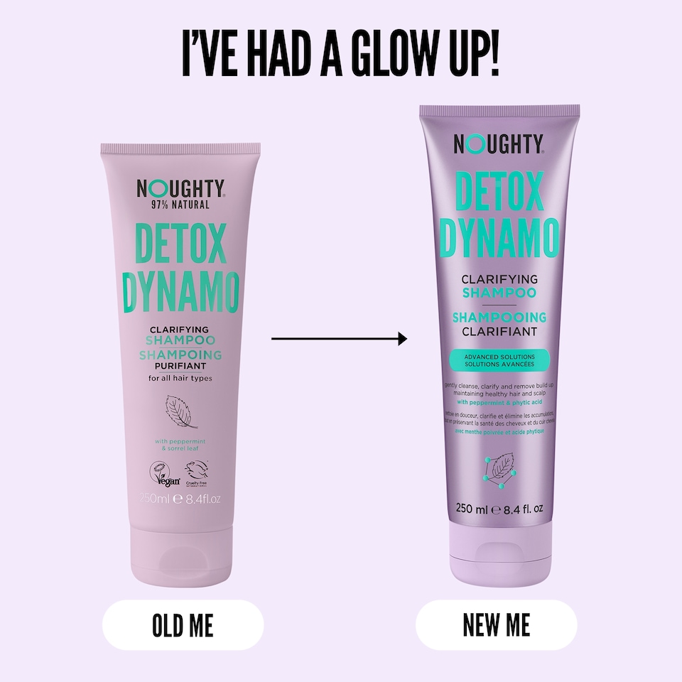 image 1 of Noughty Detox Dynamo Clarifying Shampoo 250ml