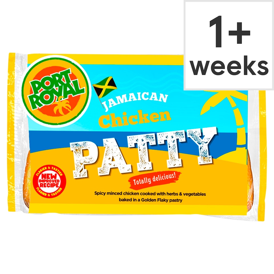 image 1 of Port Royal Jamaican Chicken Patty 140g