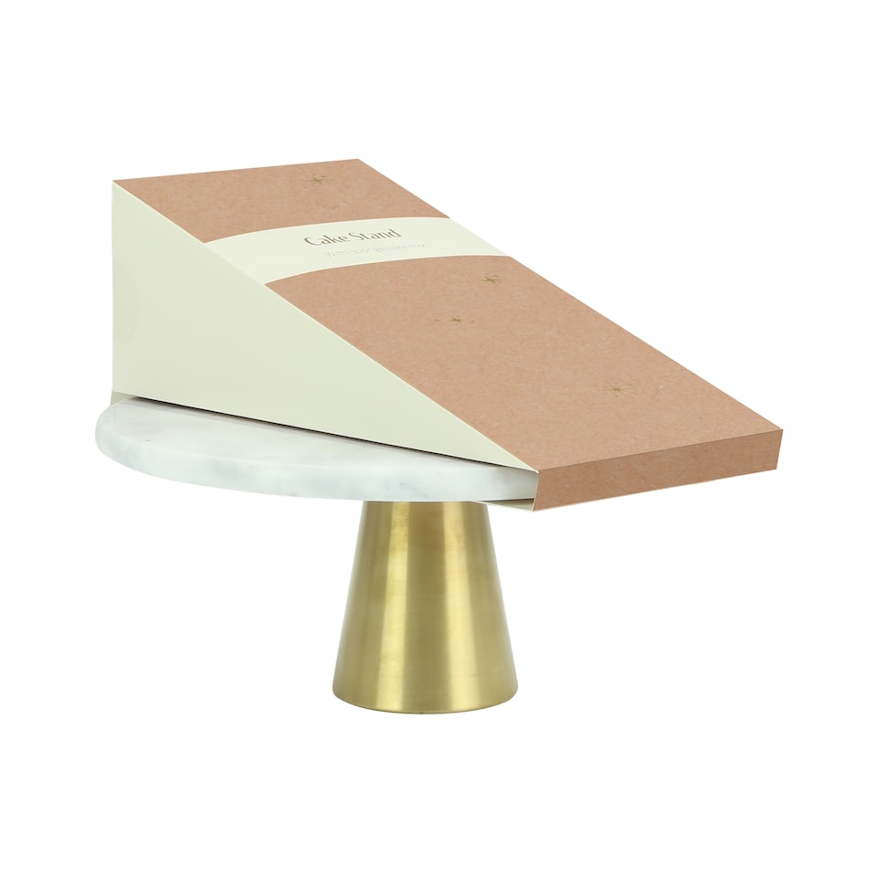 image 1 of Marble Cake Stand Christmas Gift