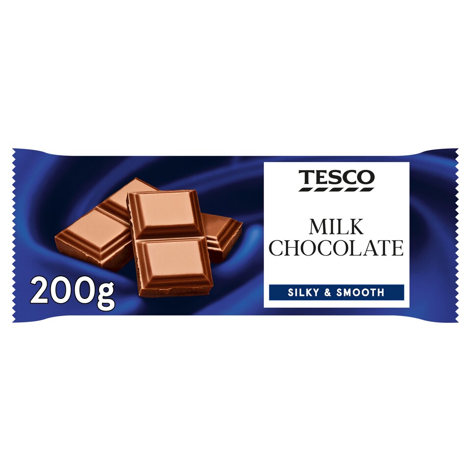 Tesco Milk Chocolate Bar 200G