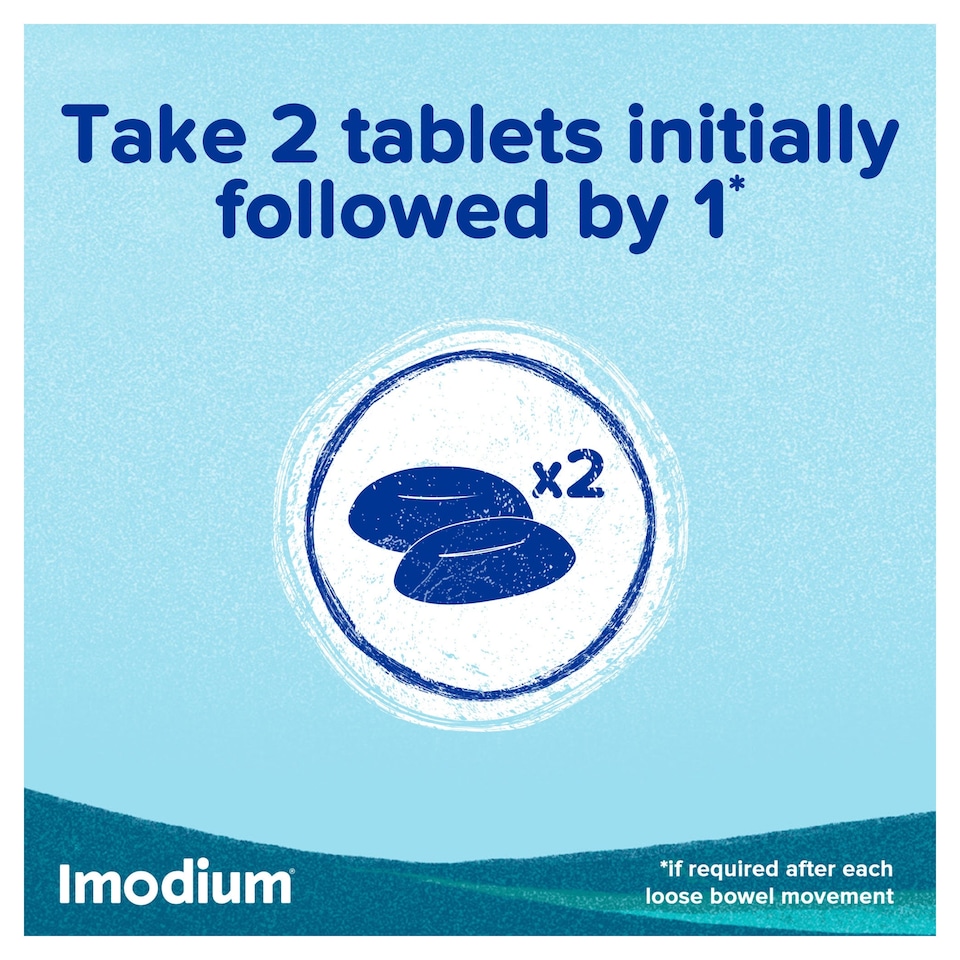 image 1 of Imodium Instants For On-the-go Diarrhoea Relief Tablets 12s