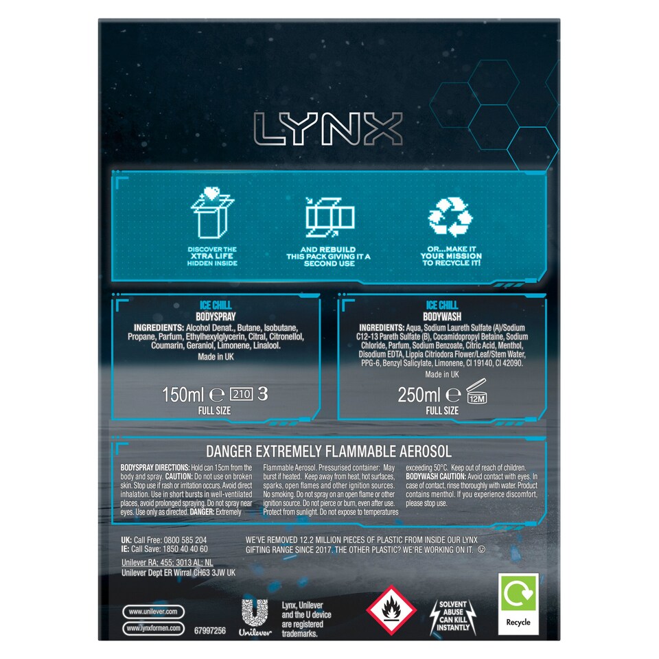 image 1 of Lynx Ice Chill Duo Gift Set