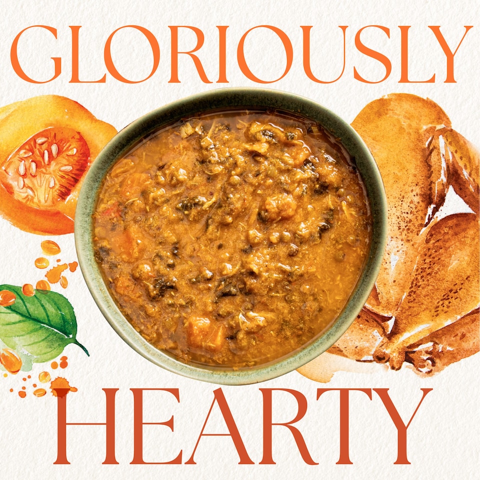 image 1 of Yorkshire Provender Roast Chicken & Lentil with Butternut Squash Soup 560g 