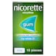 image 1 of Nicorette Stop Smoking Aid 4mg Nicotine Gum - Original Icy White 105s