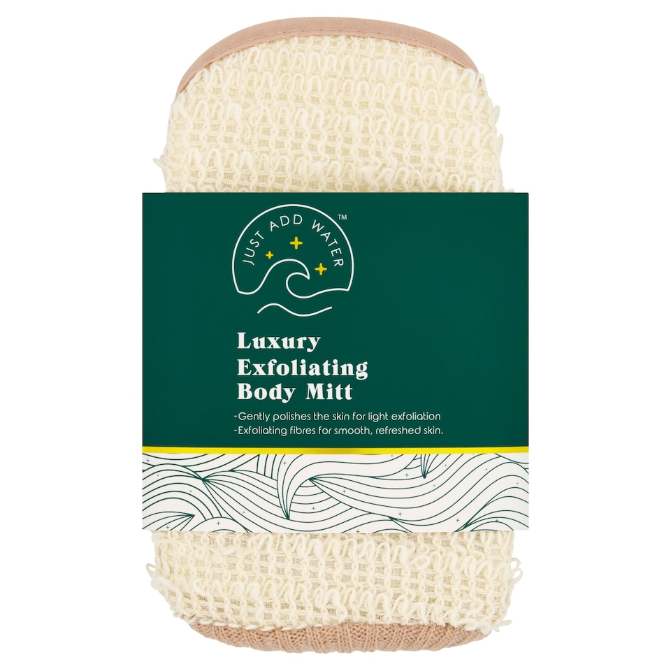 Just Add Water Exfoliating Body Mitt
