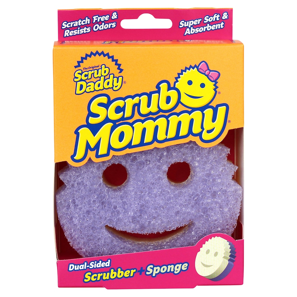 image 1 of Scrub Daddy Scrub Mommy Dual Sided Scrubber