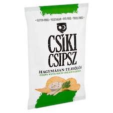 Csíki Csipsz hagymásan-tejfölös burgonyacsipsz 50 g
