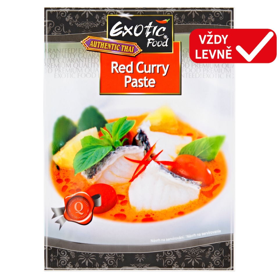 image 1 of Exotic Food Authentic Thai Red Curry Paste 50g
