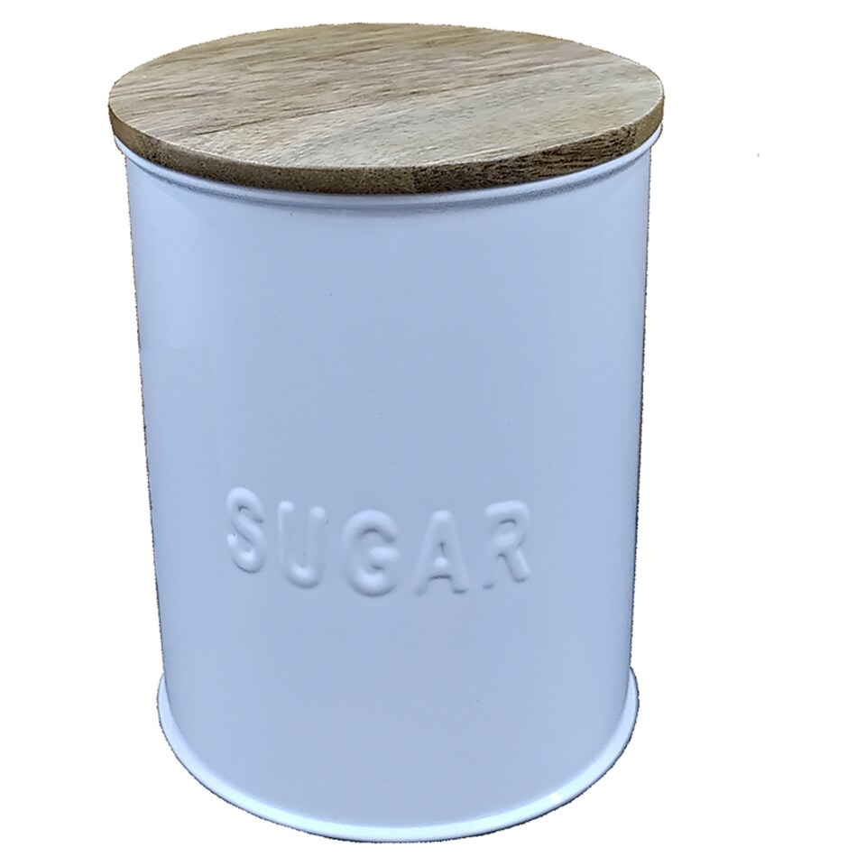 Tesco White Sugar Canister
