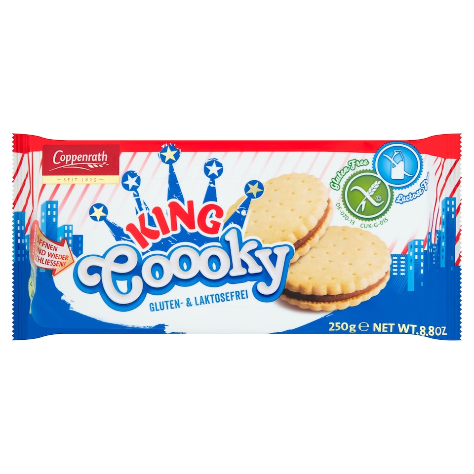 image 1 of Coppenrath King Coooky Gluten and Lactose Free 250g