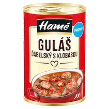 Hamé Guláš ďábelský s klobásou 400g