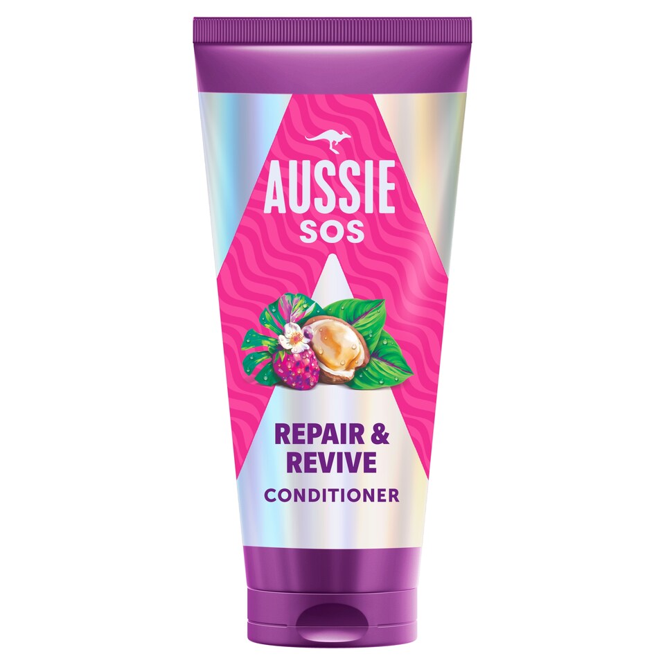 image 1 of Aussie SOS Repair & Revive Conditioner 200ml for Dry, Stressed and Damaged Hair