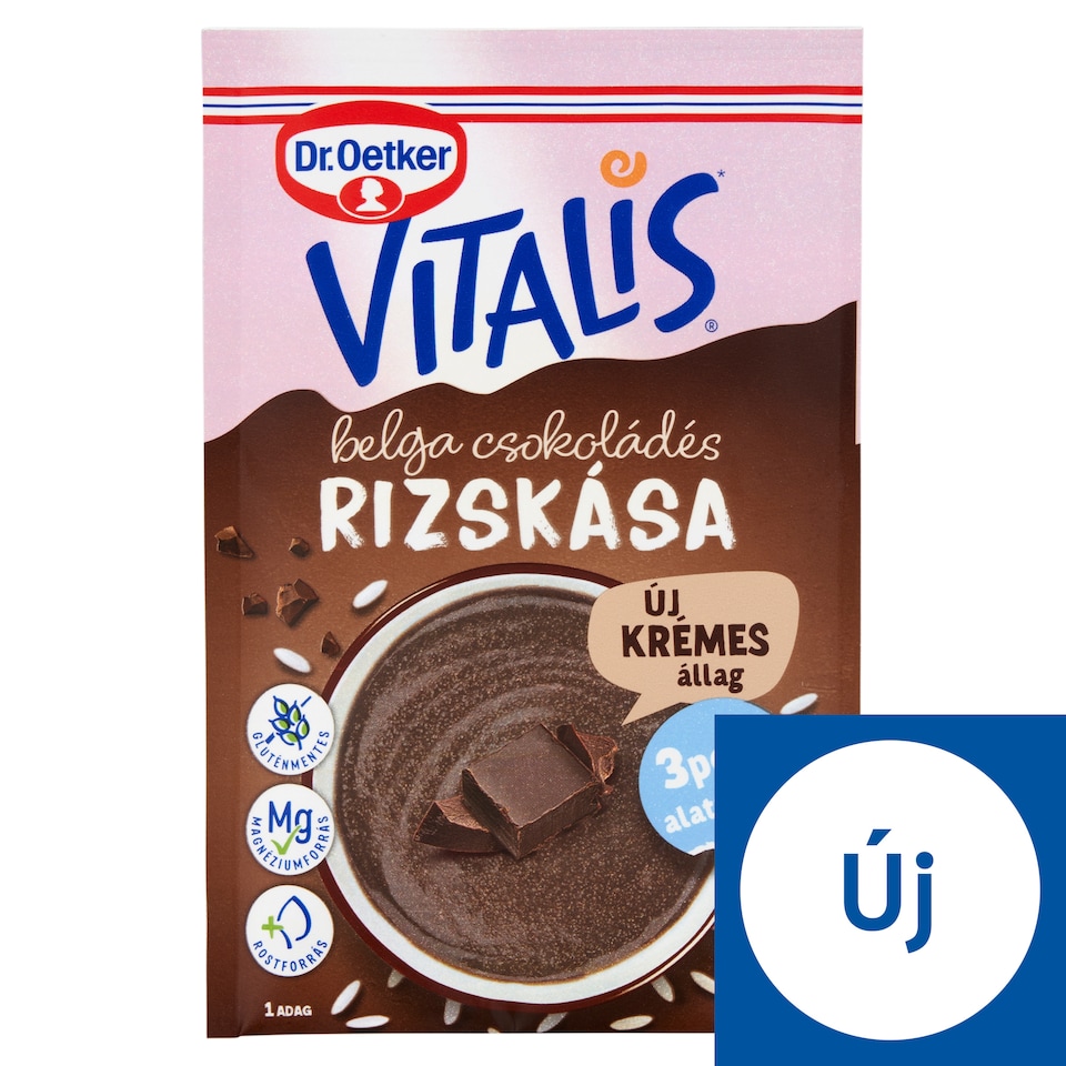 Dr. Oetker Vitalis Belgian Chocolate Rice Porridge 52 g