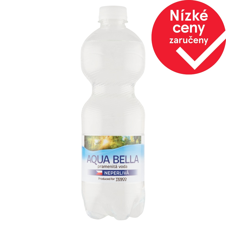 Tesco Aqua Bella pramenitá voda neperlivá 500ml