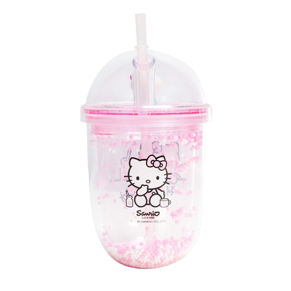 image 1 of Hello Kitty & Kuromi Mini Boba Straw Cup Assortment