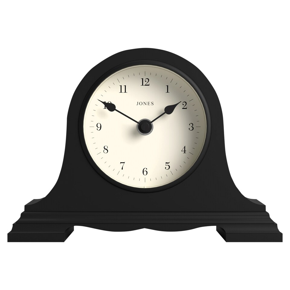 Jones Black Dreamy Mantel Clock