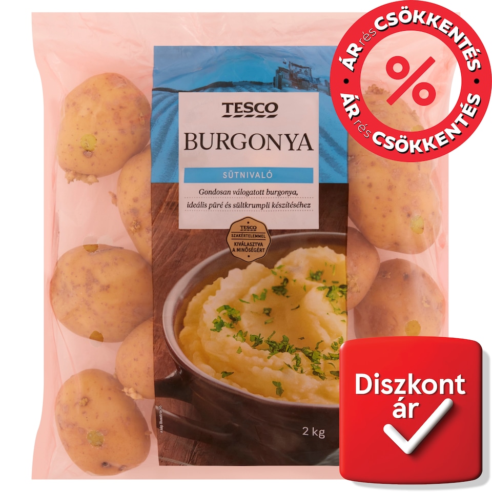 Tesco Yellow Potatoes 2 kg
