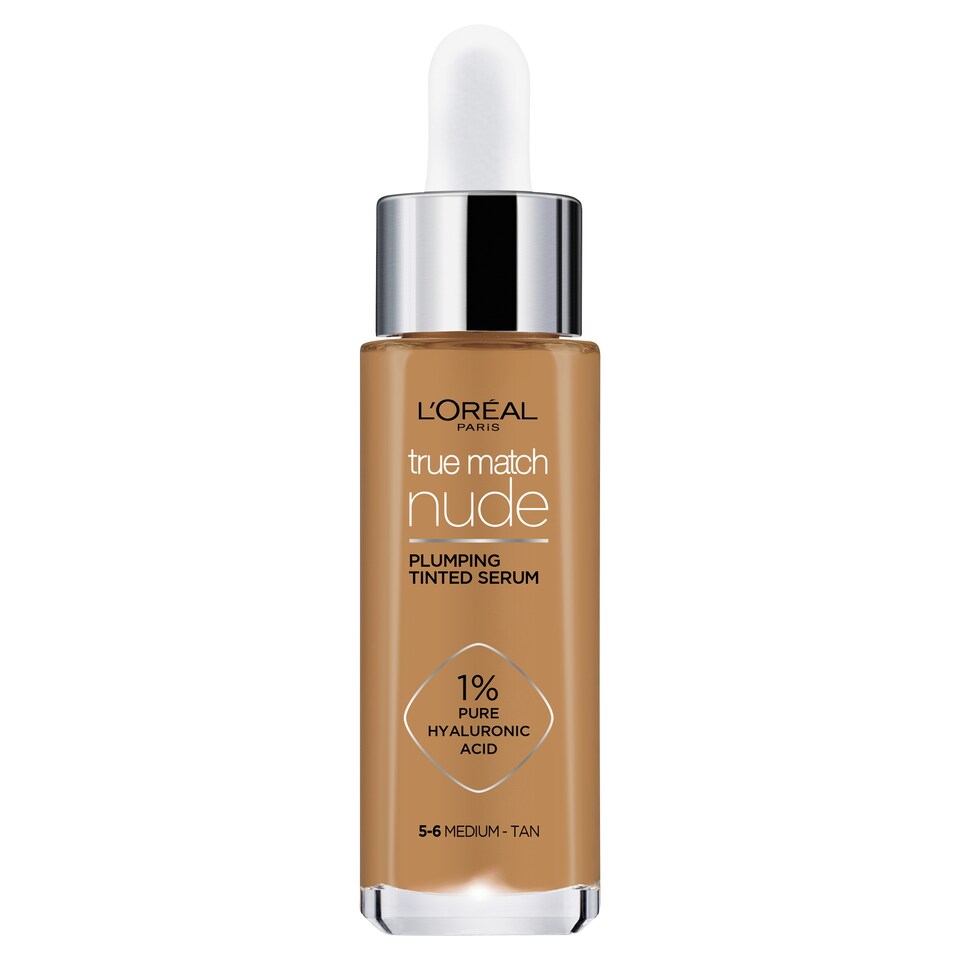 image 1 of L'Oreal Paris True Match Tinted Serum Medium Tan 5-6 30Ml