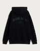 image 5 of F&F Active Everyhour Heavyweight Oversized Zip Front Hoodie in Black
