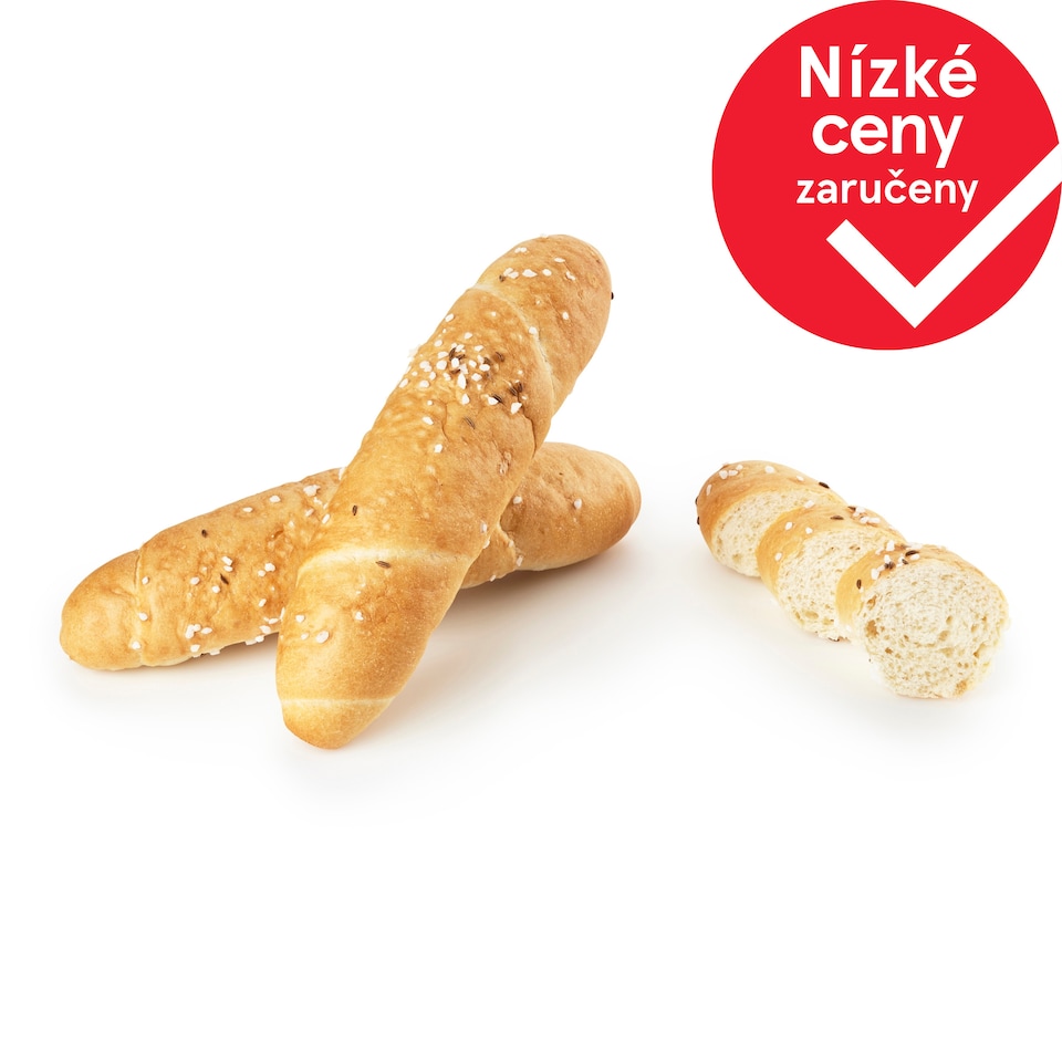 Rohlík staročeský se solí a kmínem 50g