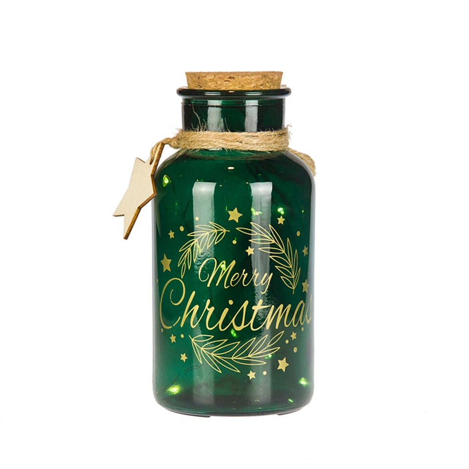 image 1 of Tesco Light Up Jar Room Decoration Assorted