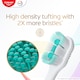 image 5 of Colgate Total Active Prevention Foaming Clean Medium Toothbrush 1 Pack