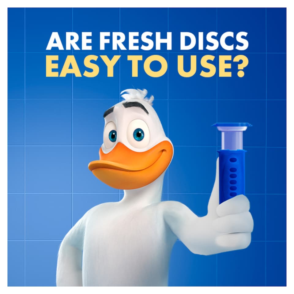 image 1 of Duck Fresh Discs Toilet Cleaner Refills - Marine 2 x 36ml