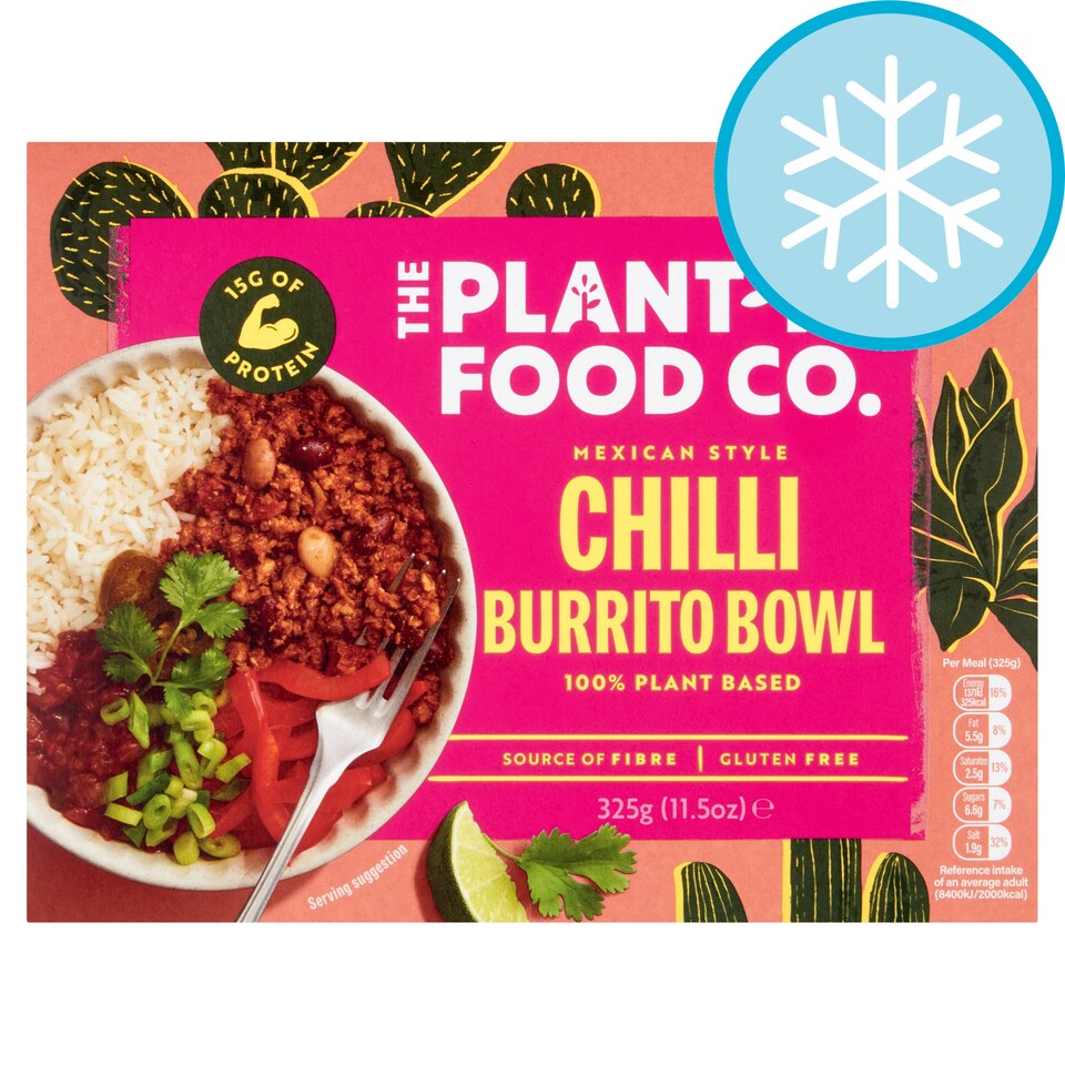 Plant It Chilli Burrito Bowl 325G